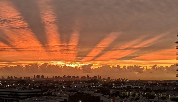 Sunrise in Miami Florida Not my image source unknown