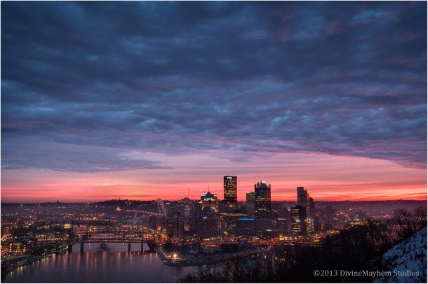 Sunrise in Pittsburgh  x-post from rpittsburgh