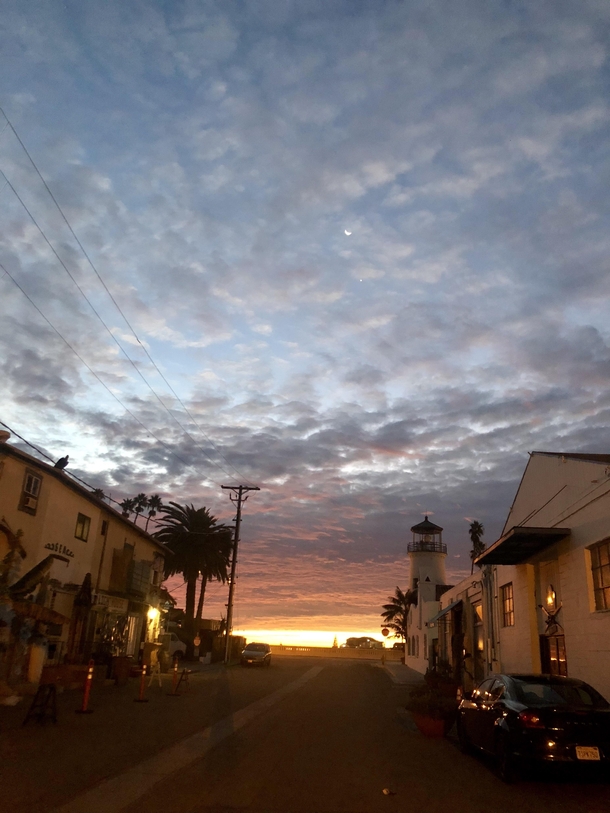 Sunrise in Santa Barbara CA