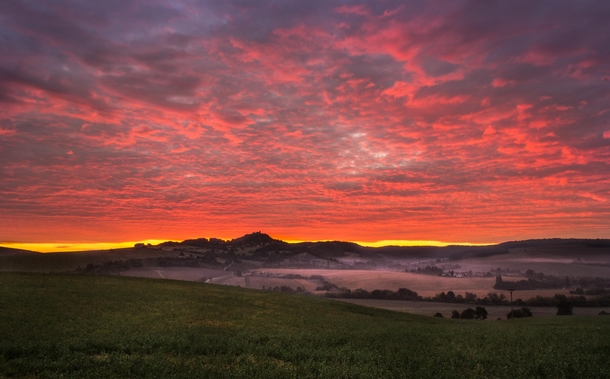 Sunrise in Slovakia 