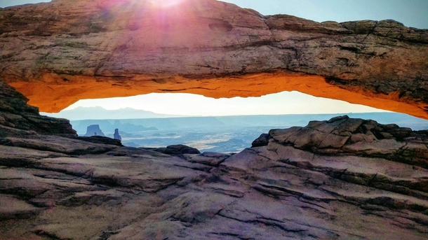 Sunrise - Mesa Arch Canyonlands National Park Utah United States 