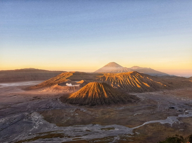 Sunrise on Mount Bromo East Java Indonesia 