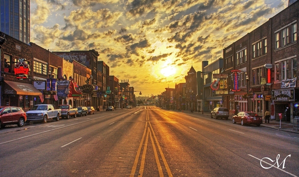 Sunrise Over Nashville  OC