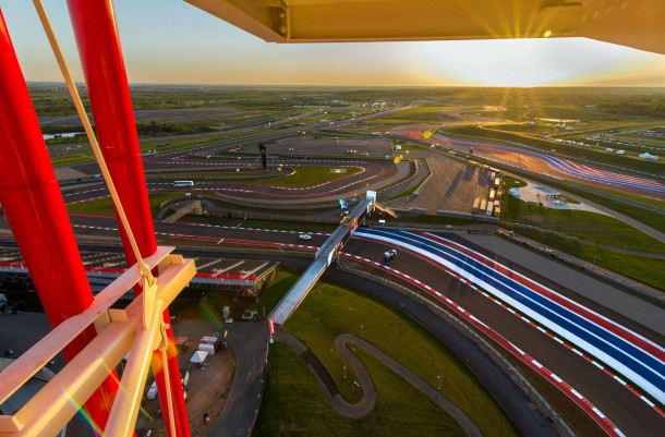Sunrise over the Circuit of the Americas xpost from rAustin 