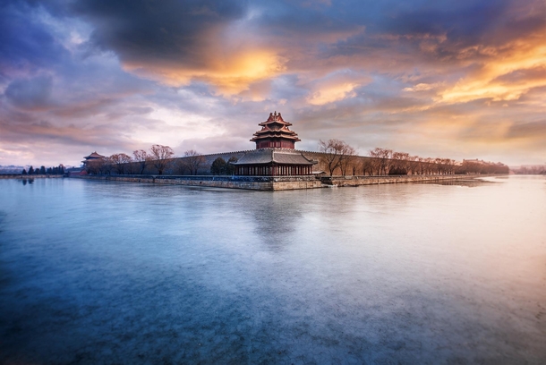Sunrise over the Forbidden City Beijing