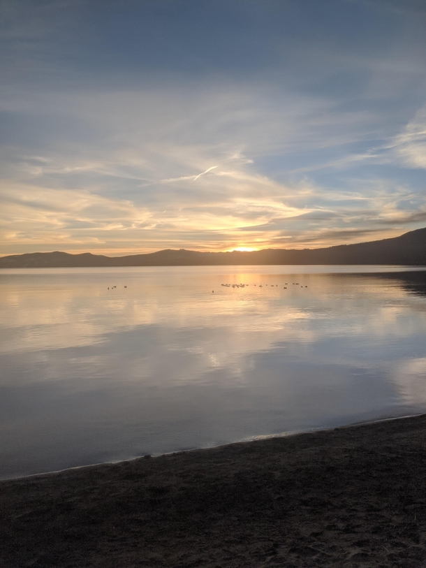 Sunset at Lake Tahoe 