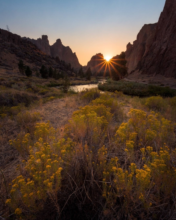 Sunset at Smith Rock 