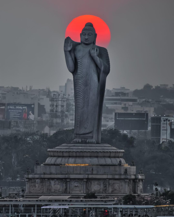 Sunset at Taka Bund Hyderabad India