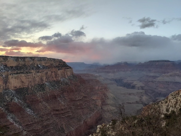 Sunset at the Grand Canyon  x