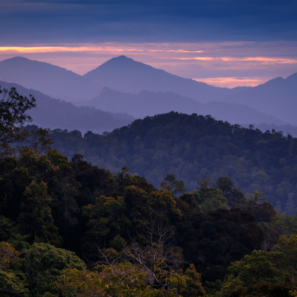 Sunset from Fraser Hill Malaysia  IGWeTrotTheGlobe