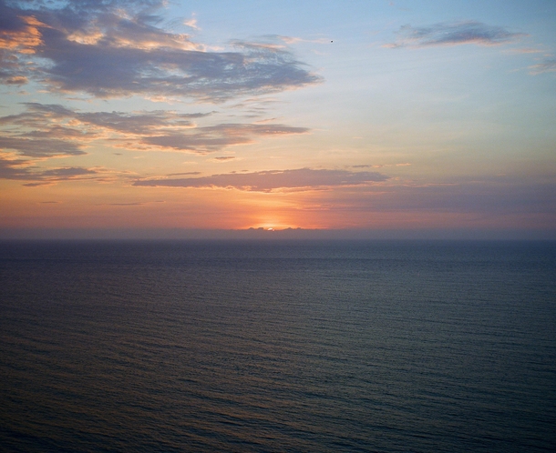 Sunset in Cartagena Colombia Taken on a medium format film camera