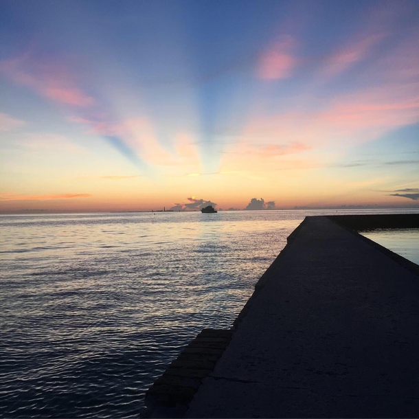 Sunset in Dry Tortugas National Park