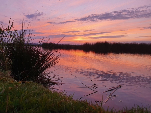 Sunset in Friesland 