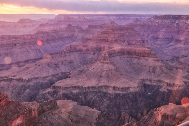 Sunset in Grand Canyon AZ  x