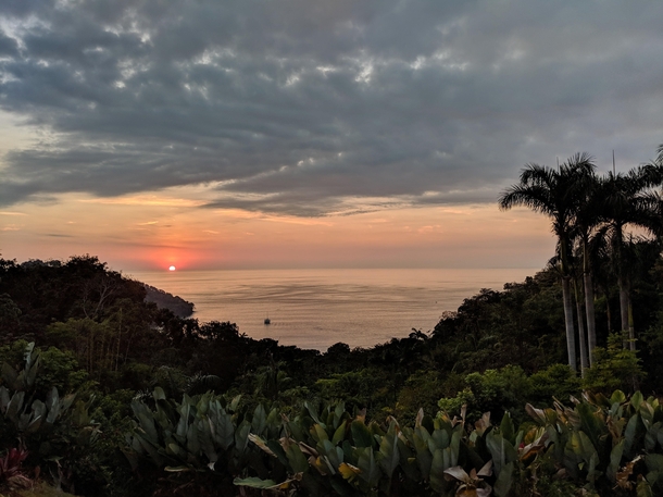 Sunset in Manuel Antonio Costa Rica 