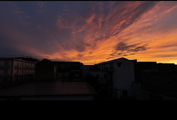 Sunset in NaplesItaly