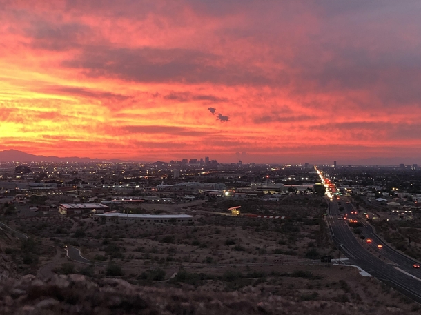 Sunset in Phoenix Arizona