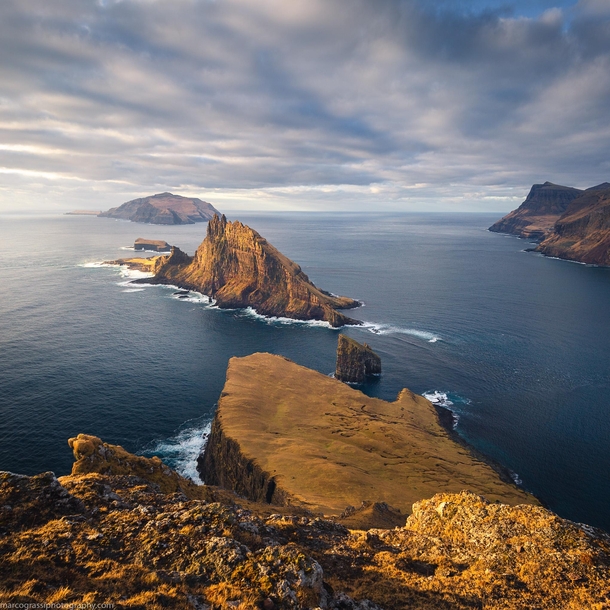 Sunset in Vagar Faroe Islands  by marcograssiphotography