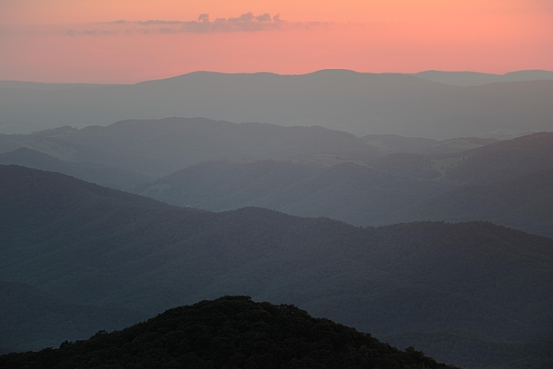 Sunset in West Virginia 