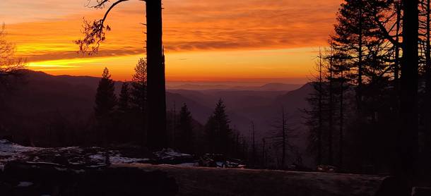 Sunset in Yosemite  x  