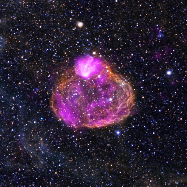 Superbubble DEM L aka N by Chandra X-ray Observatory 