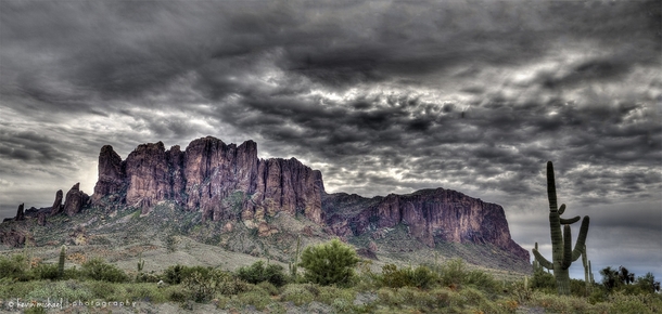 Superstition Mountains Panorama 