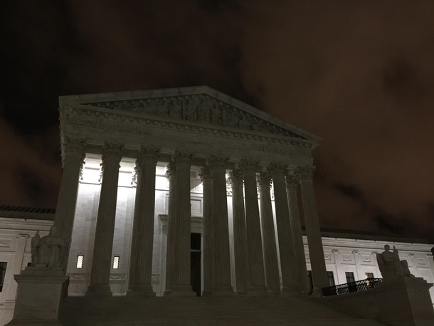 Supreme Court at Night 