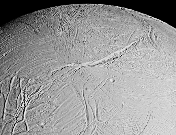 Surface of Enceladus composite image 