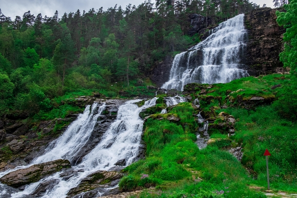 Svandalsfossen in Ryfylke Norway 