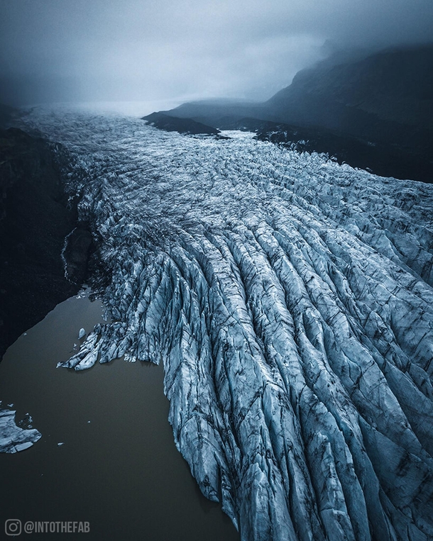 Svnafellsjkull Glacier  iceland  - Instagram intothefab