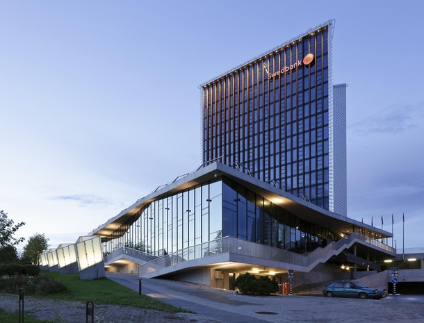 Swedbank office in Vilnius x