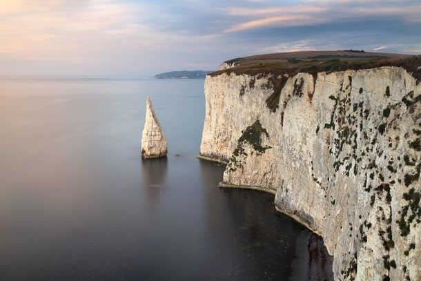 Sword of the Morning Old Harry Rocks in the Morning Dorset United Kingdom 