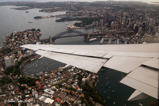 Sydney from above 