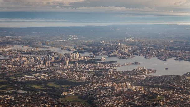 Sydney from the air