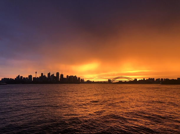 Sydney harbour - no filter needed