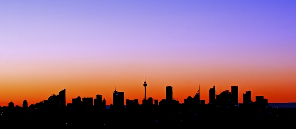 Sydney Skyline by rosiebondi on Flickr 