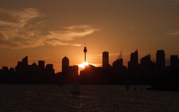 Sydney sunset Australia 