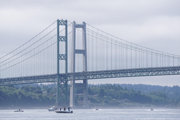 Tacoma Narrows Bridge Washington State 