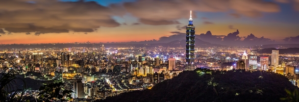 Taipei panorama Taiwan 