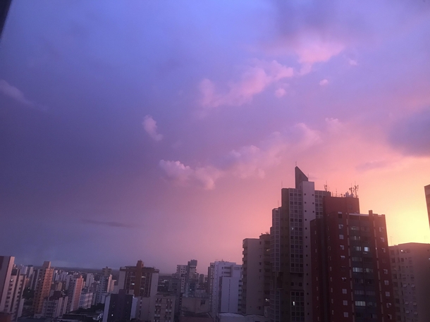 Taken with my phone so sorry for the low quality Londrina Brazil