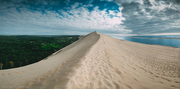 Tallest sand dune in Europe Dune of Pylat France 