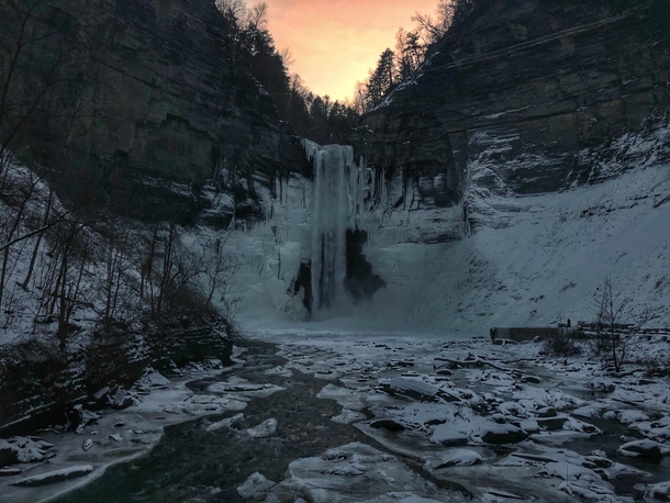 Taughannock Falls Ithaca NY oc 