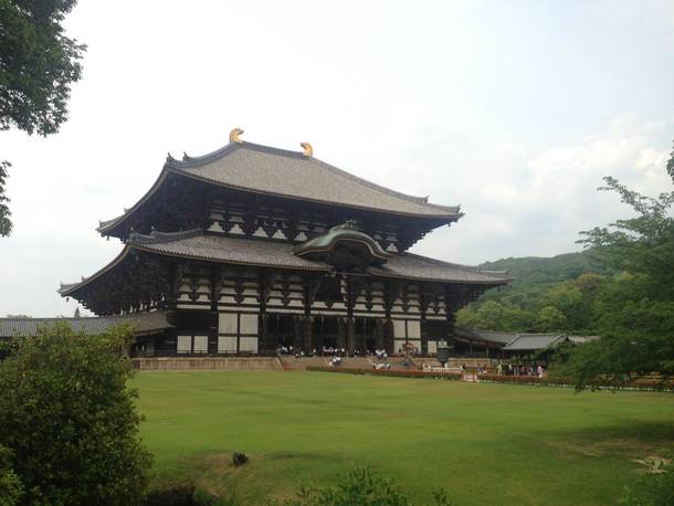 Tdai-ji formerly the largest wooden building in the World 
