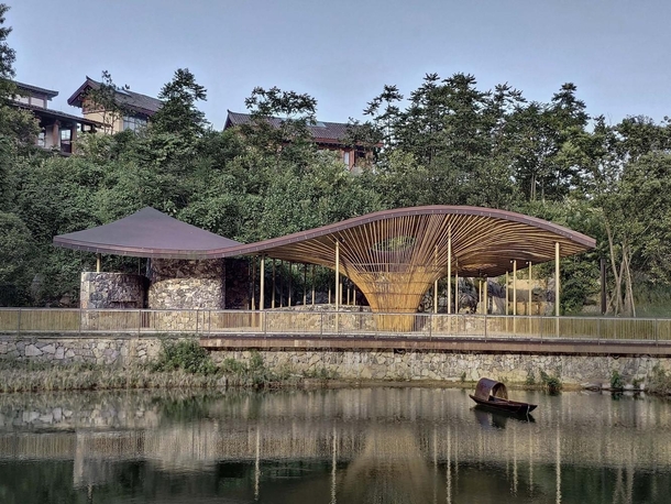 Tea Pavilion in Return Village  WISTO DESIGN 