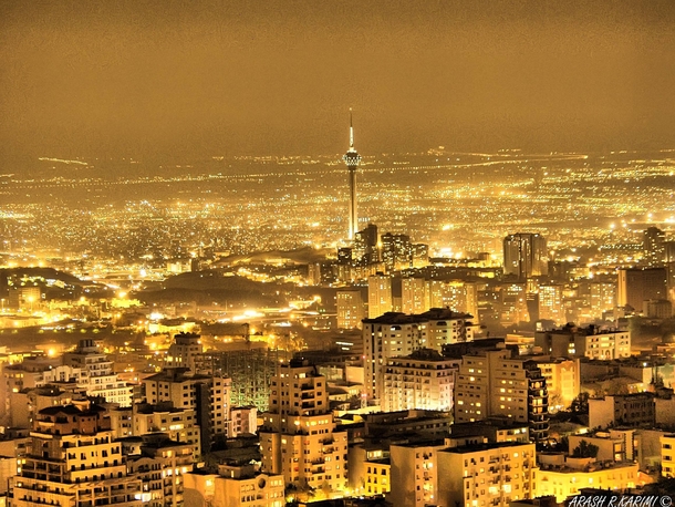 Tehran at Night 
