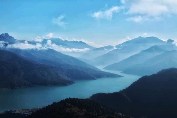 Tehri lake Uttarakhand India 