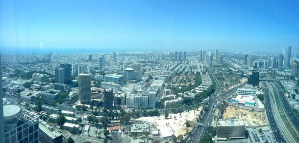 Tel Aviv panorama from the Azrieli Towers 
