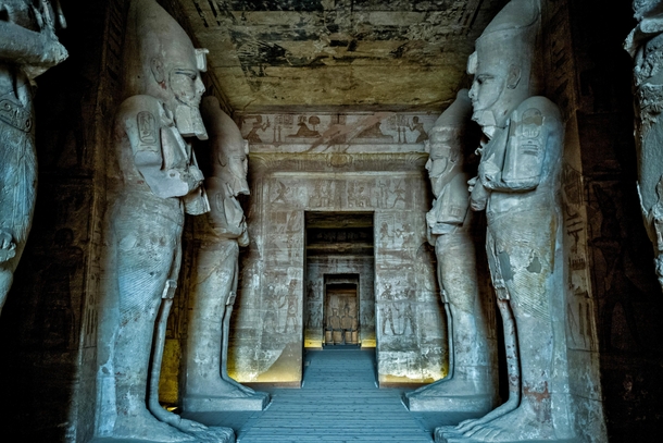 Temple of Ramesses at Abu Simbel Construction took  years and concluded in  BC In - the entire temple complex was moved due to rising water levels from the Nile 
