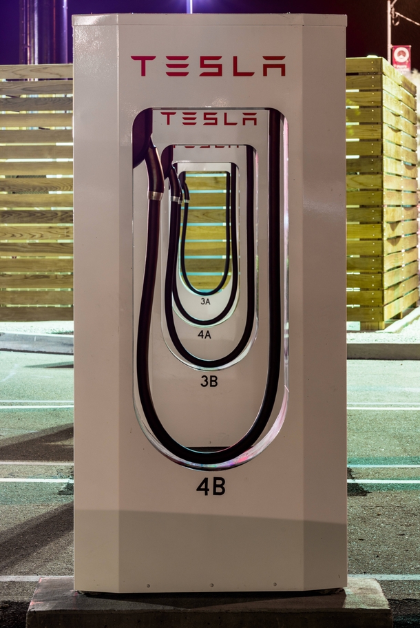 Tesla Supercharger Gila Bend Arizona United States Photorator