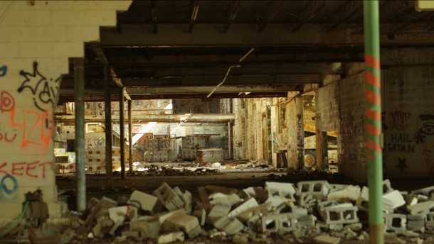 Tested out my new cinema camera today Warehouse in Stillwell Kansas Incredible place 
